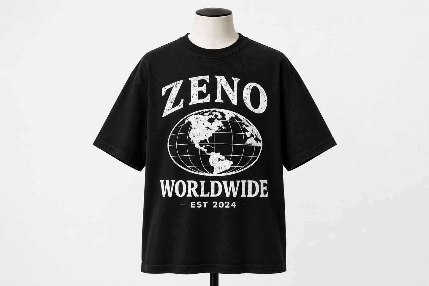 PREORDER - Zeno Worldwide Tee - Black