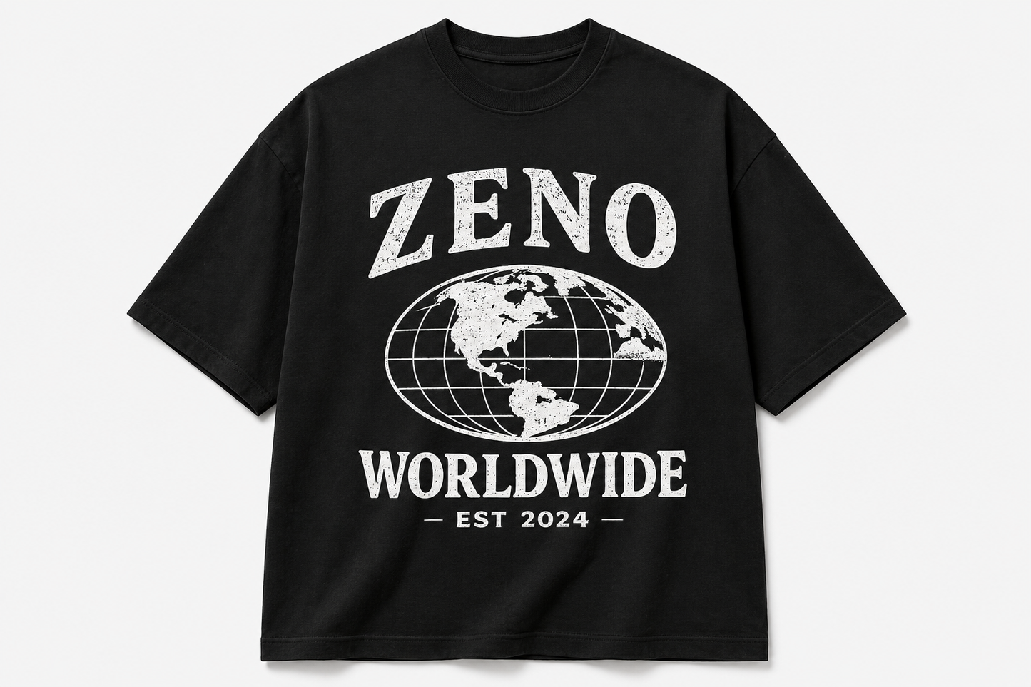 PREORDER - Zeno Worldwide Tee - Black