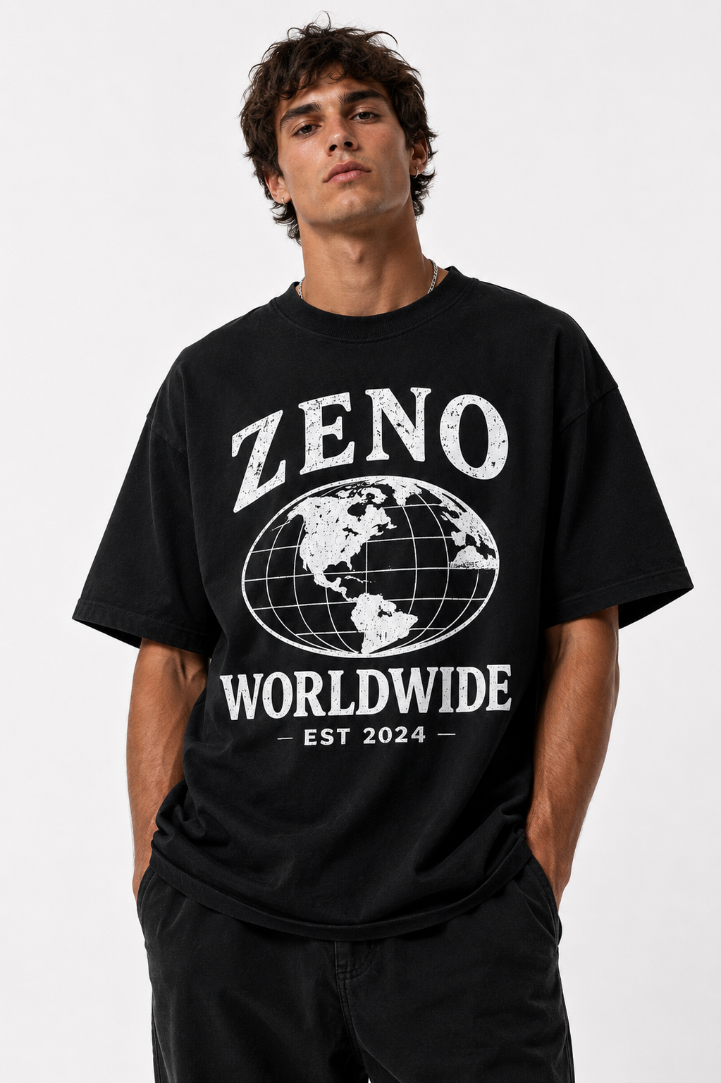 PREORDER - Zeno Worldwide Tee - Black