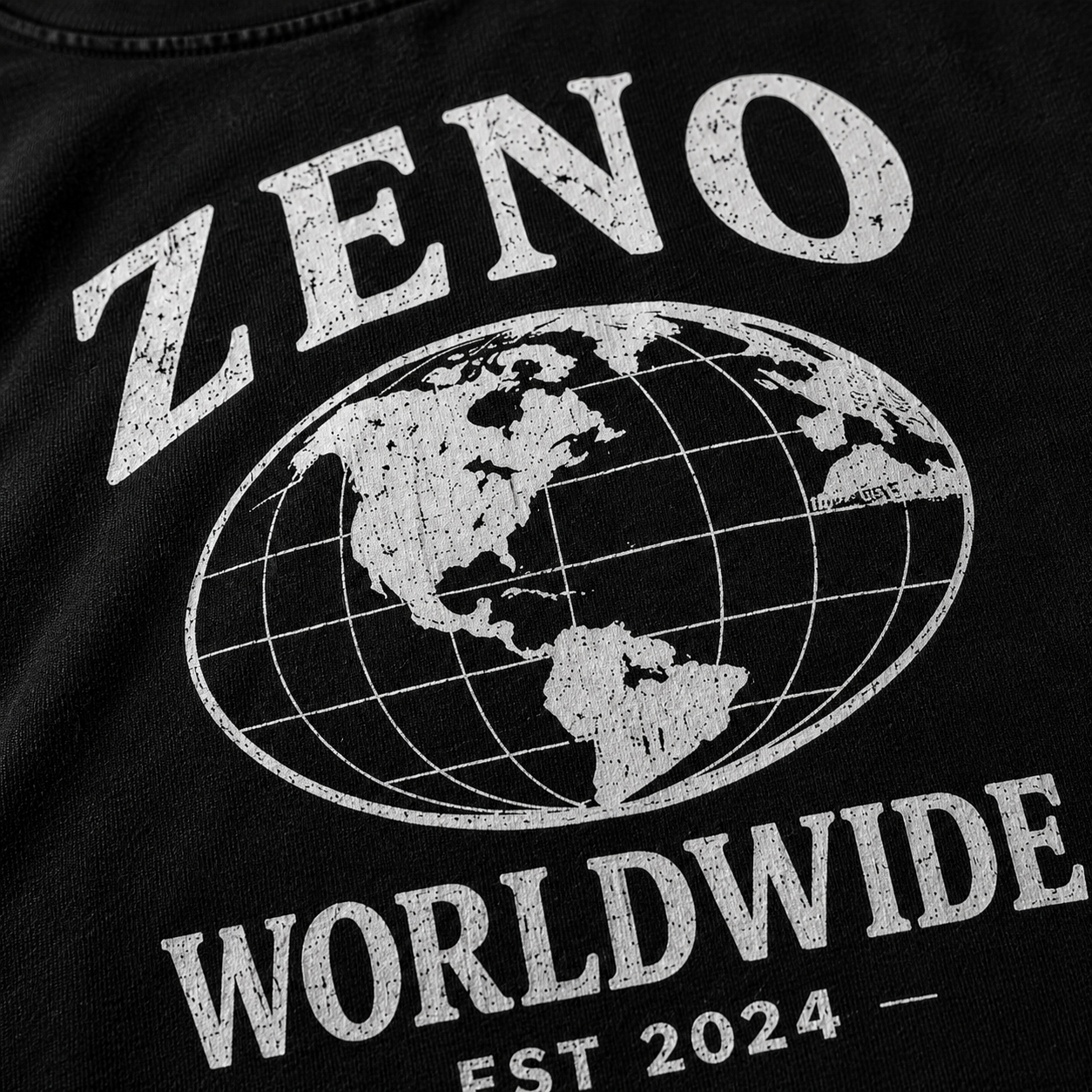 PREORDER - Zeno Worldwide Tee - Black